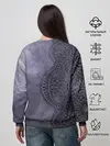 Женский свитшот / Кружевной Узор