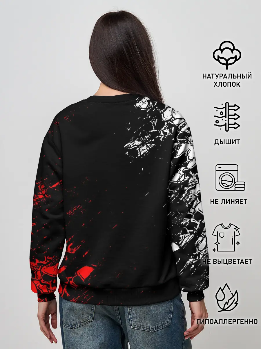 Женский свитшот / RESIDENT EVIL 8 / ДИМИТРЕСКУ