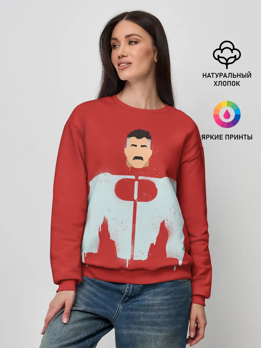 Женский свитшот / Омни-Мэн | Нолан Грейсон