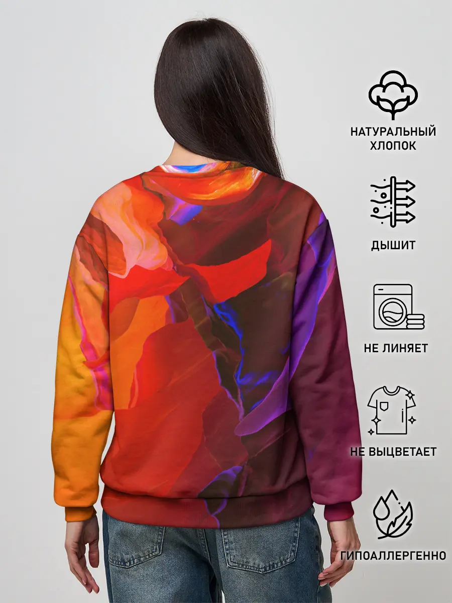 Женский свитшот / Что то необычНое