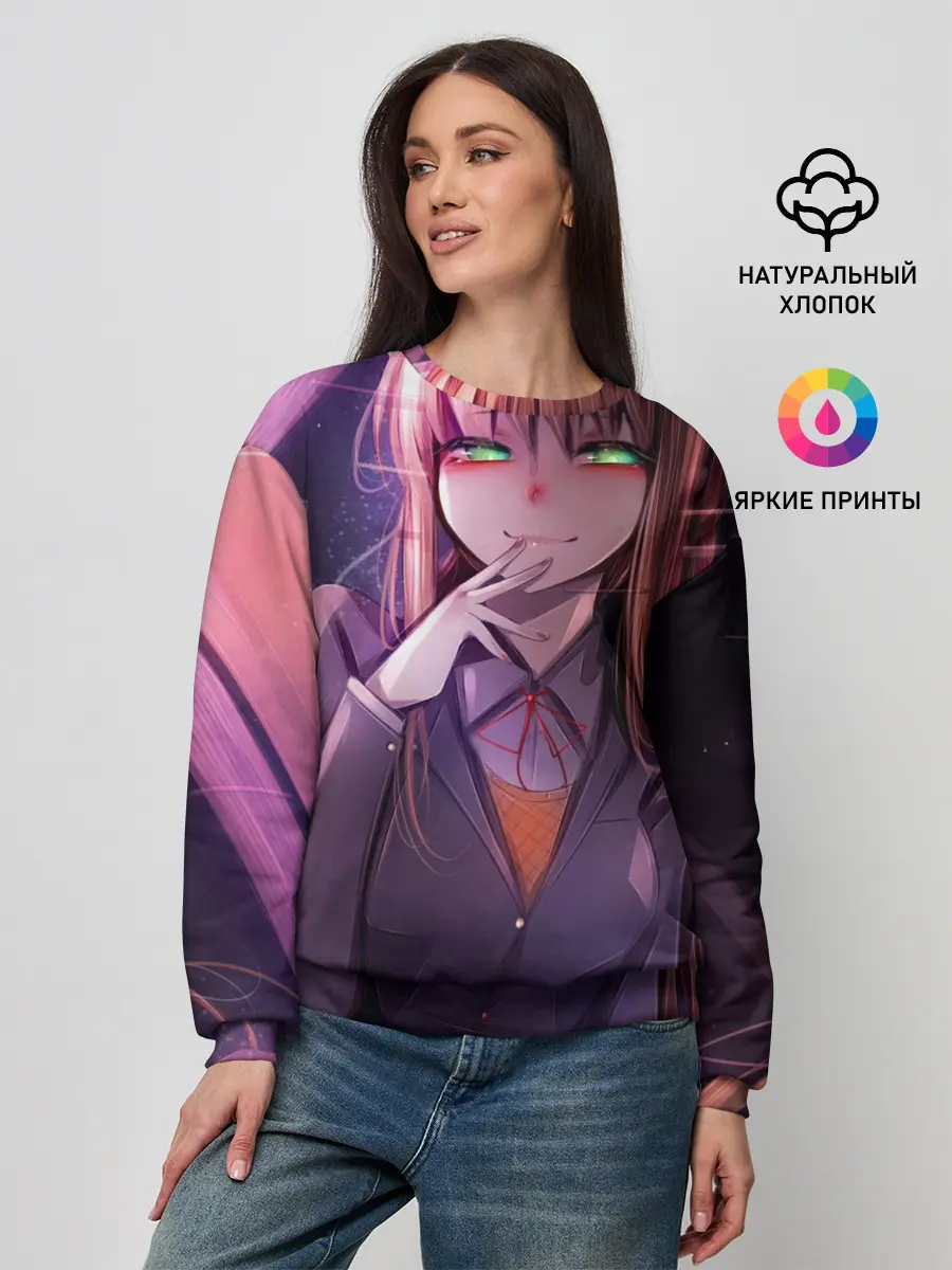 Женский свитшот / Monika Doki Doki