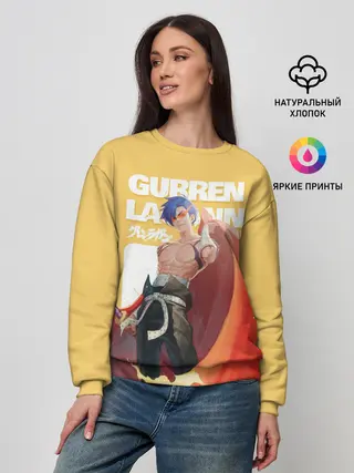 Женский свитшот / Гуррен Лаганн Камина