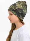 Детская шапка / Камуфляж с кляксами