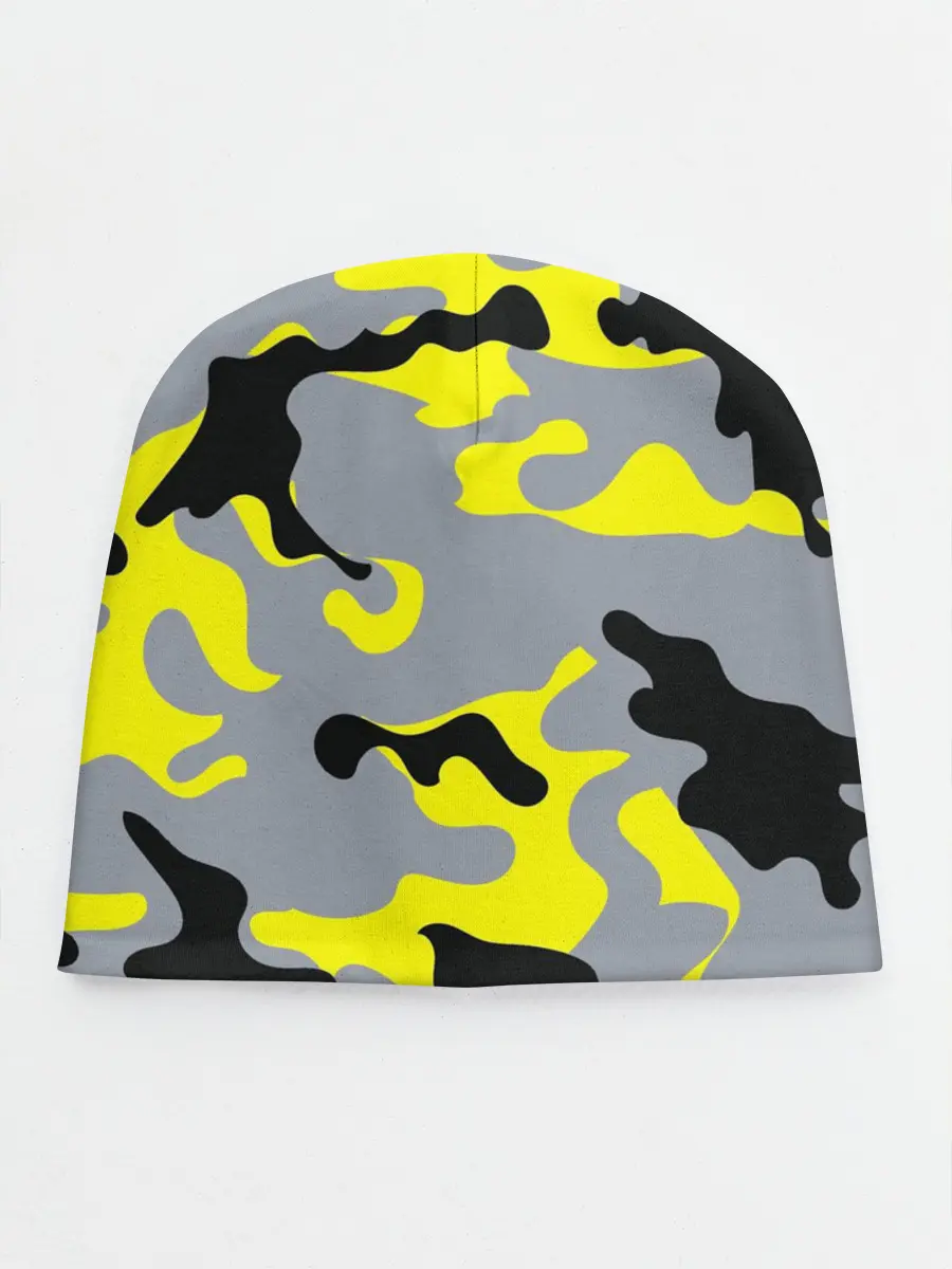 Детская шапка / Yellow camouflage