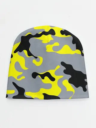 Детская шапка / Yellow camouflage
