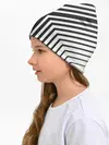Детская шапка / Кибер Зебра