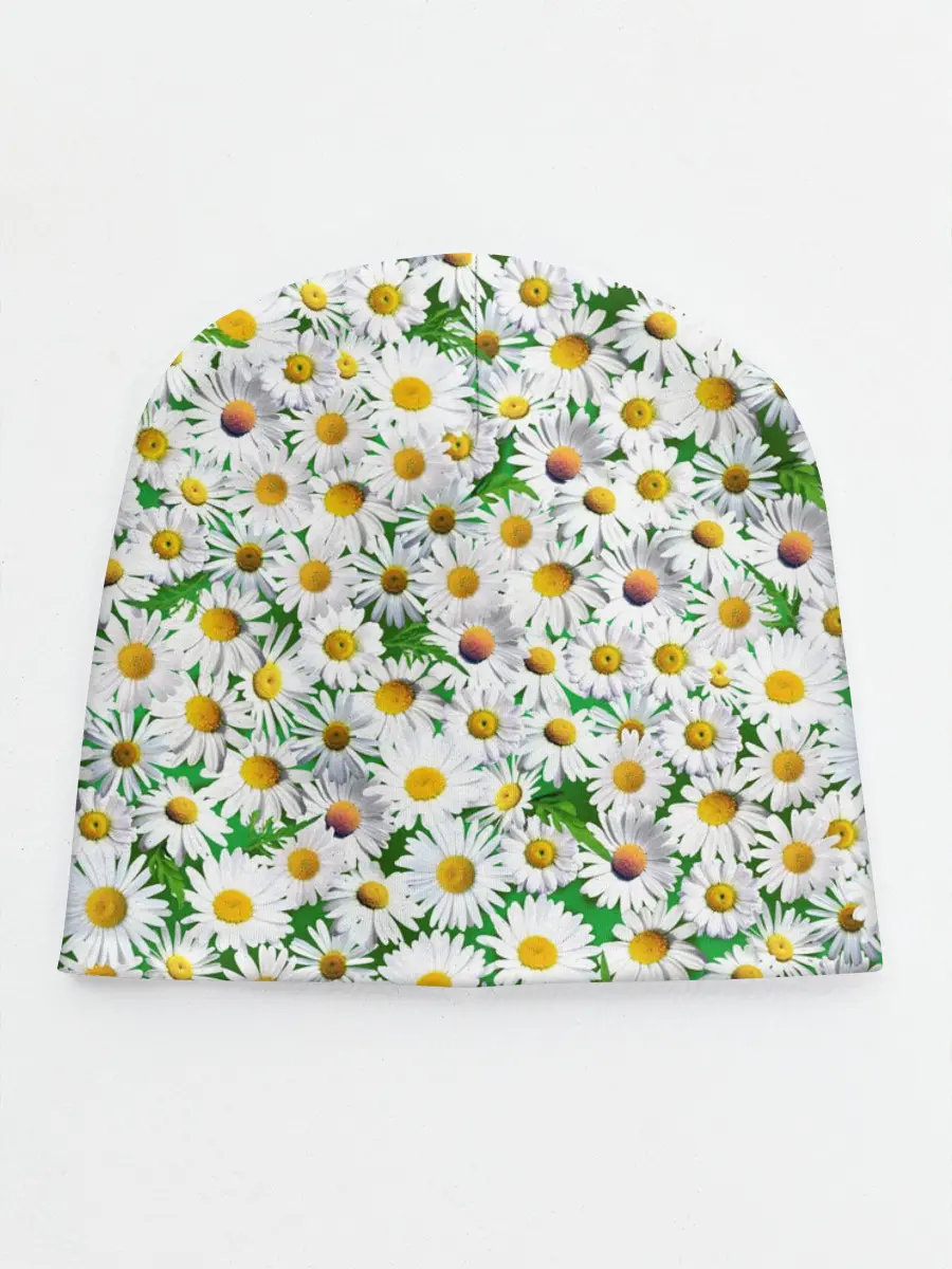 Детская шапка / Ромашки