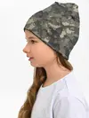 Детская шапка / Камуфляж с толстыми котами