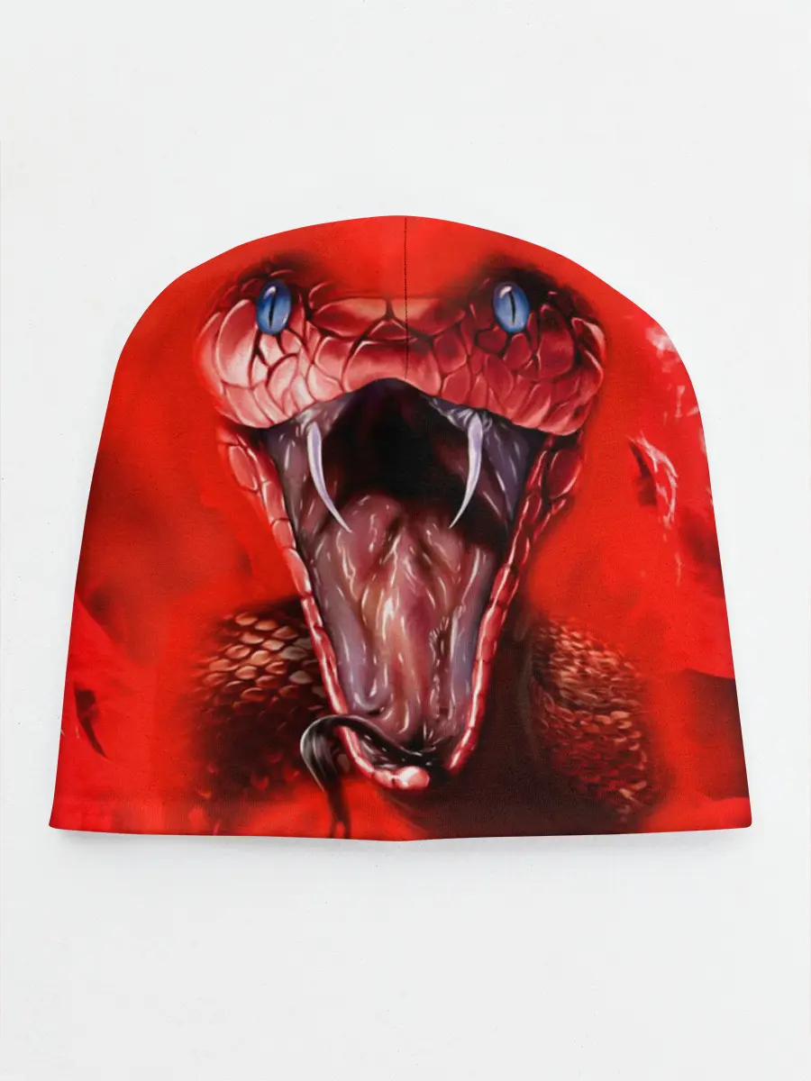 Детская шапка / Red Snake