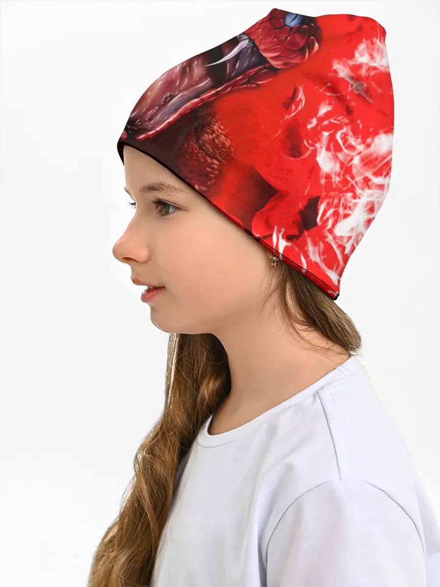 Детская шапка / Red Snake