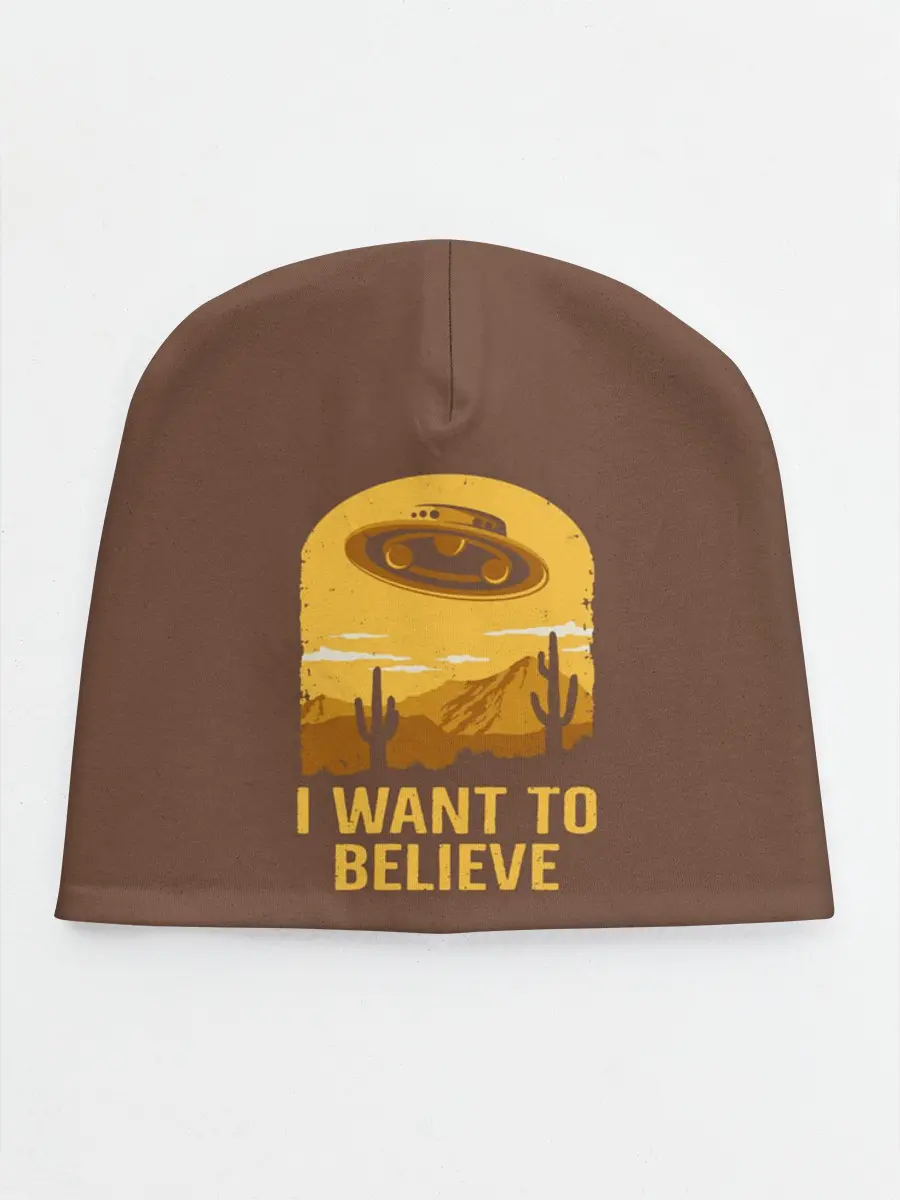 Детская шапка / I want to belive