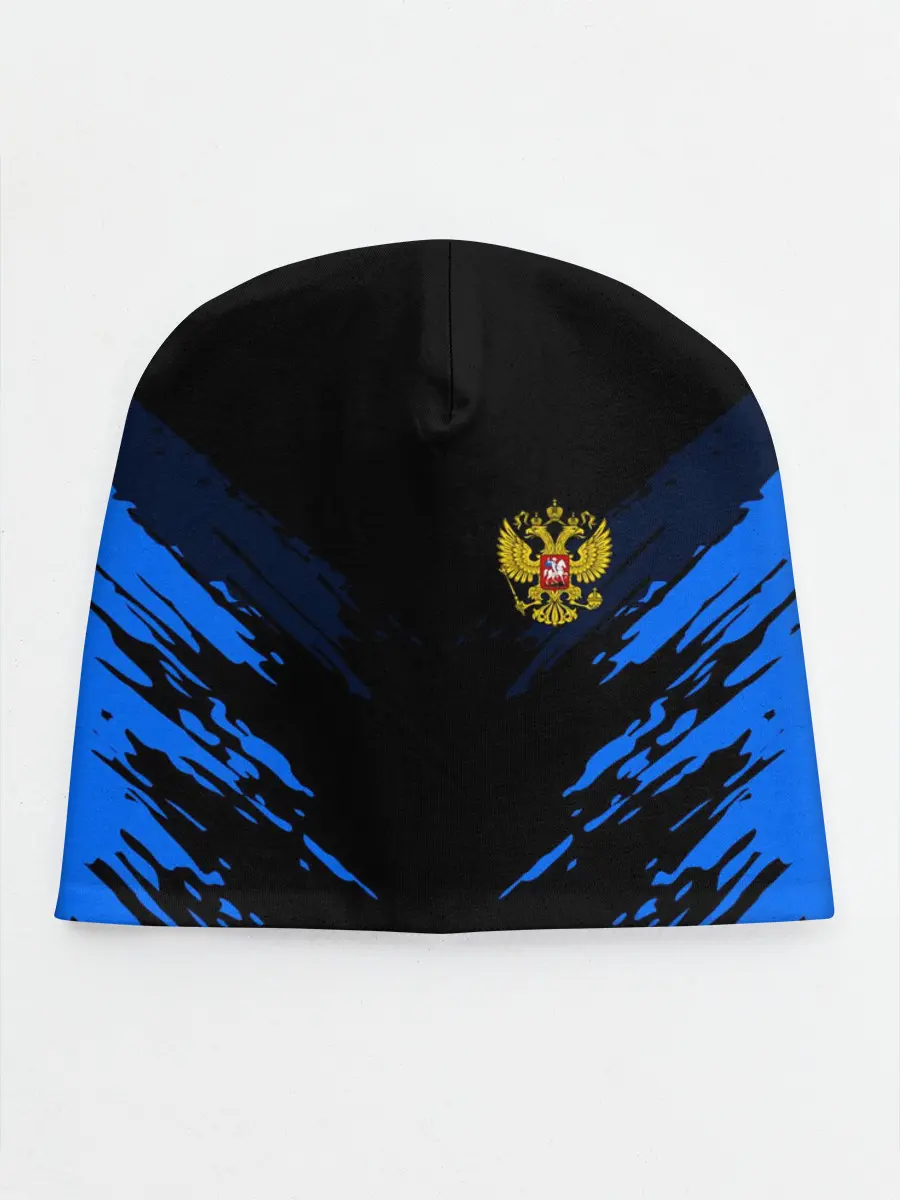 Детская шапка / Russia-sport collection BLUE