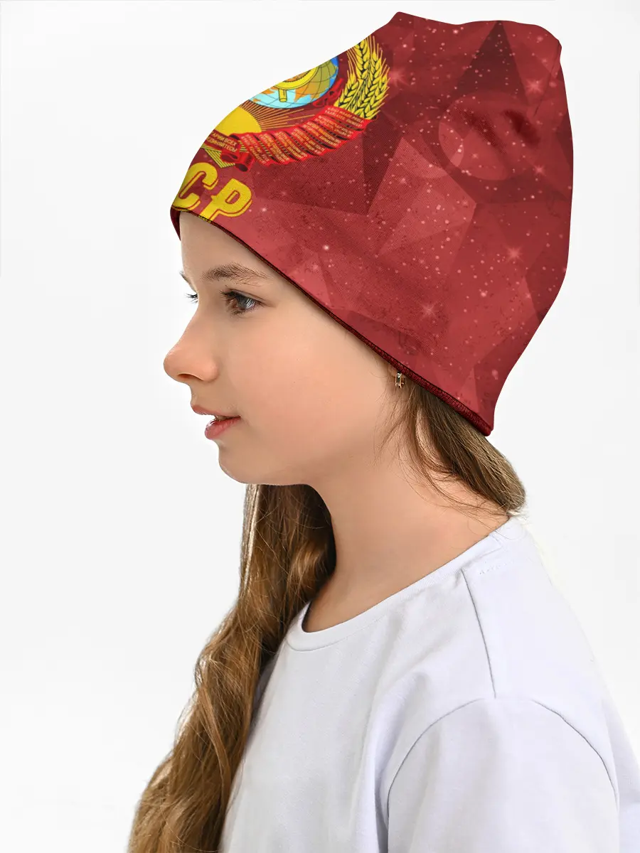 Детская шапка / СССР Abstract Polygons