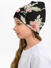 Детская шапка / цветок абстракция
