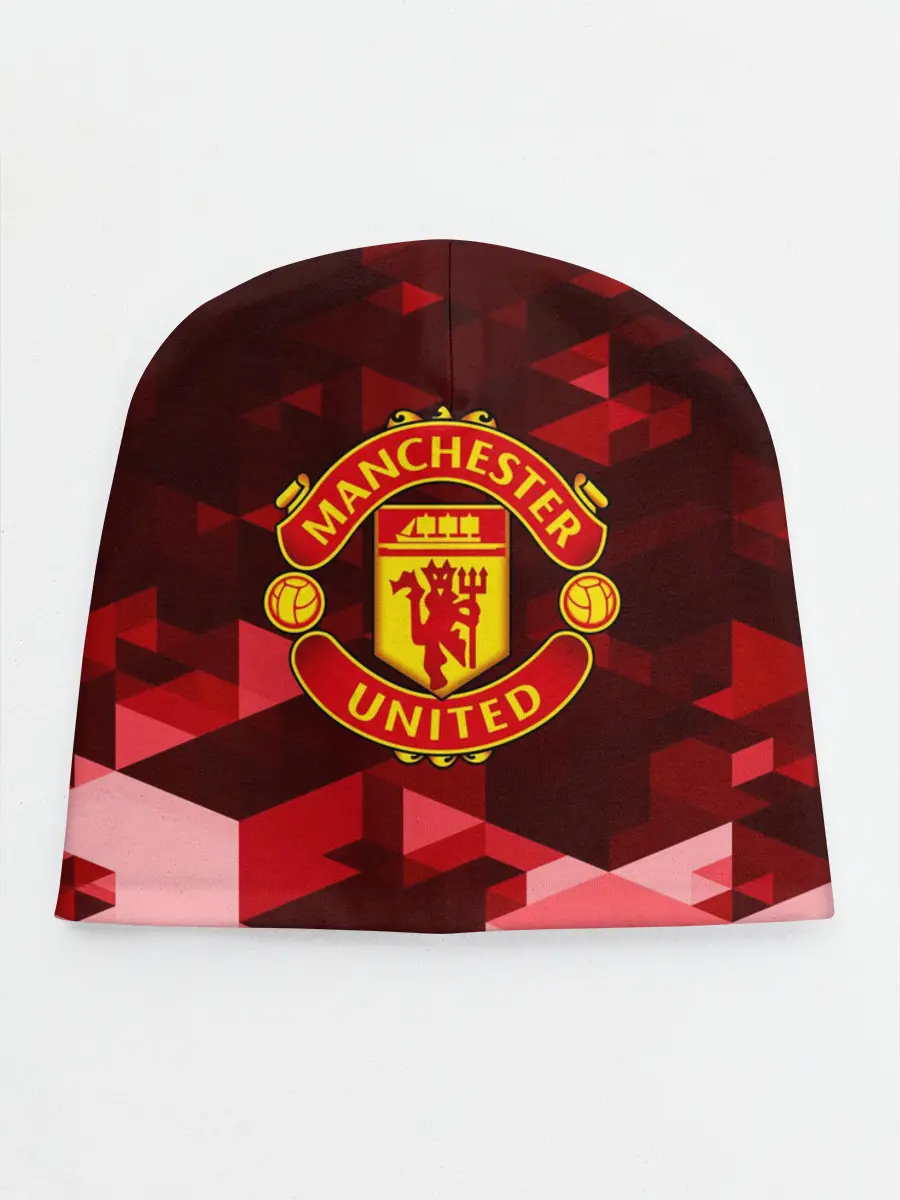 Детская шапка / Manchester United Abstract