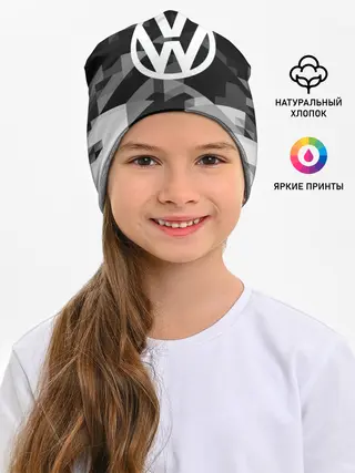 Детская шапка / Volkswagen sport geometry