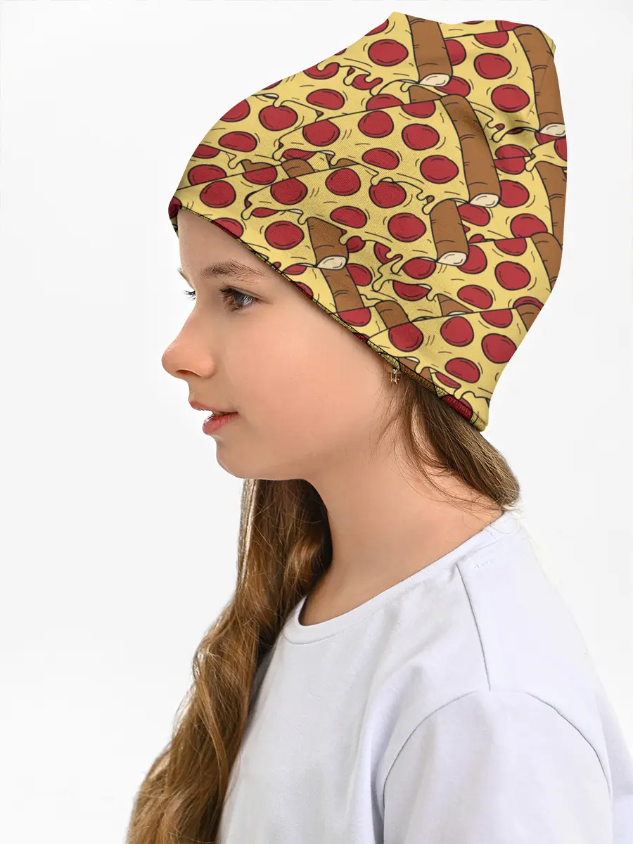 Детская шапка / Pizza