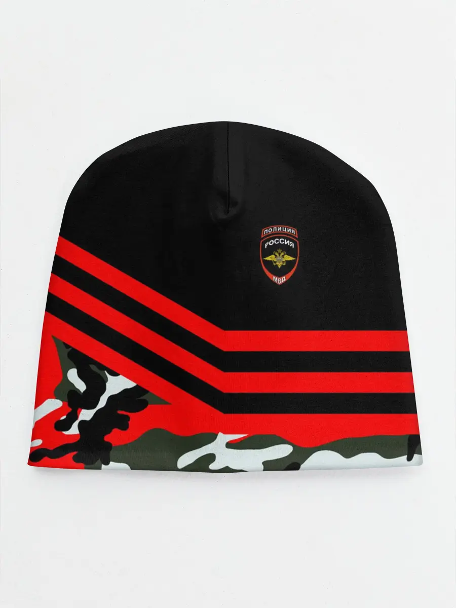 Детская шапка / Камуфляж Полиция