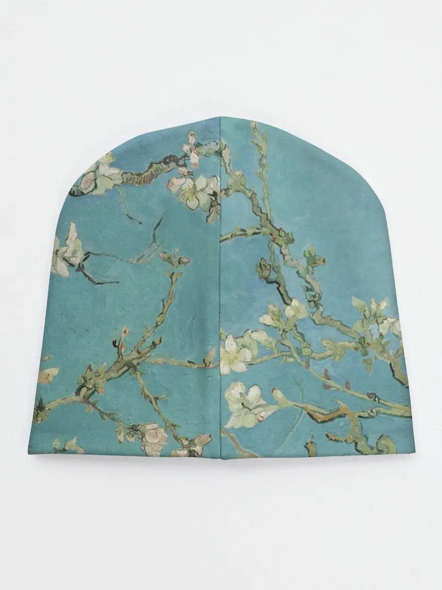 Детская шапка / Ван Гог Цветущие ветки миндаля