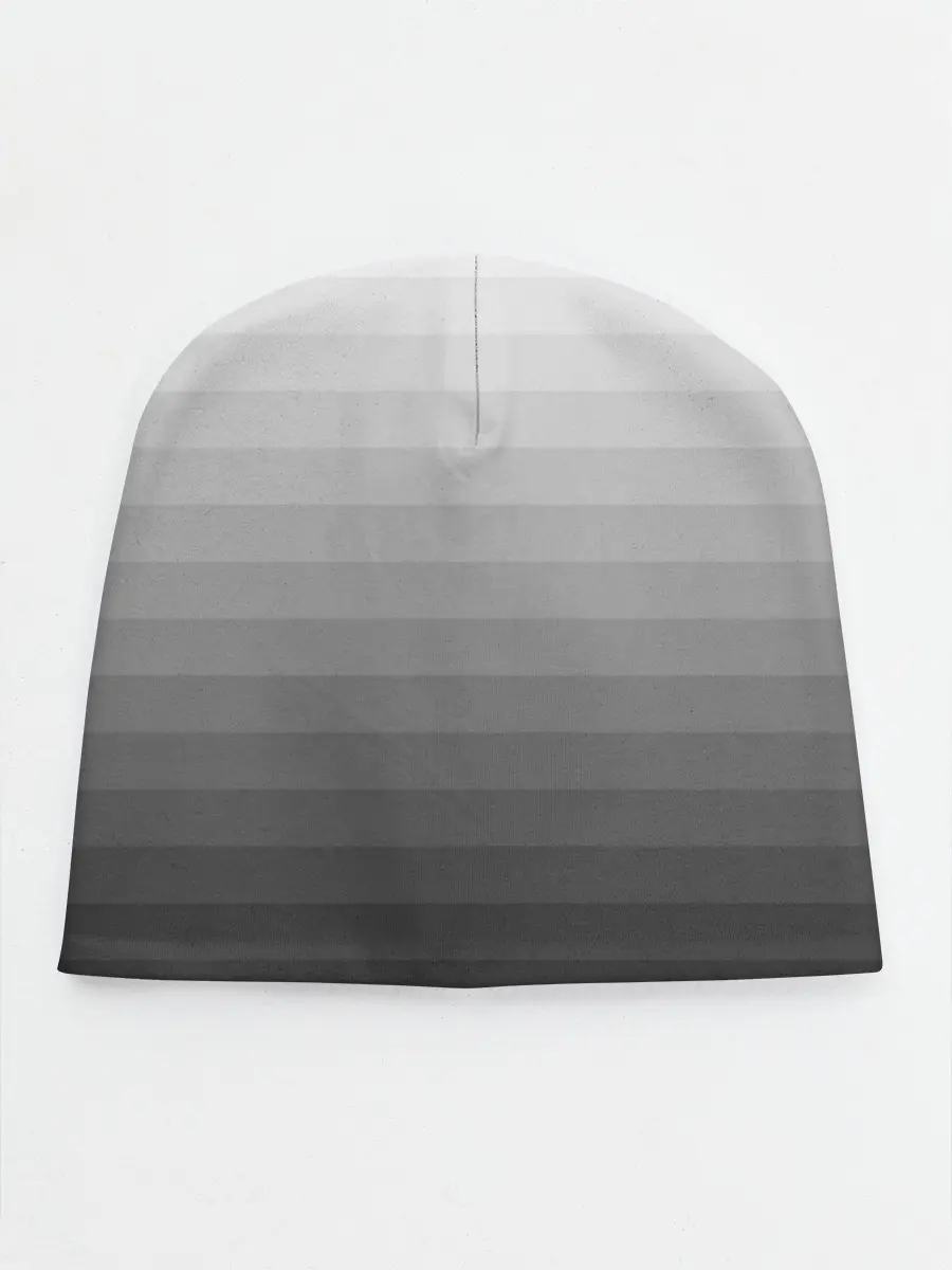 Детская шапка / Серые полосы