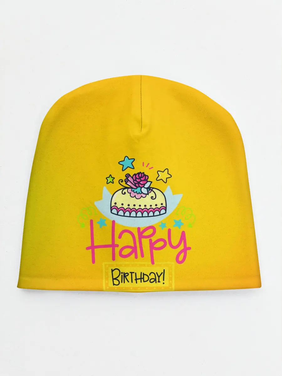 Детская шапка / С днем рождения!