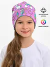 Детская шапка / Котики и Единороги