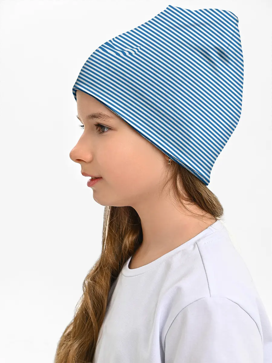 Детская шапка / Тельняшка Якорь