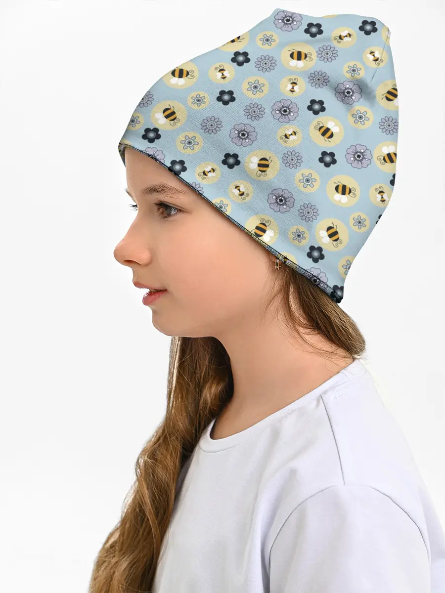 Детская шапка / Пчелки