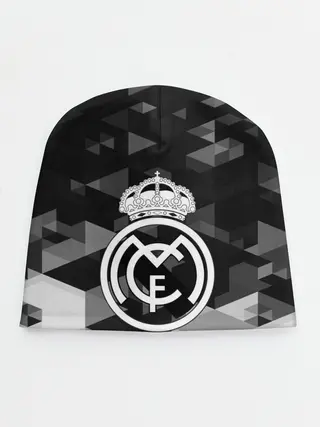 Детская шапка / FC Real Madrid sport geometry