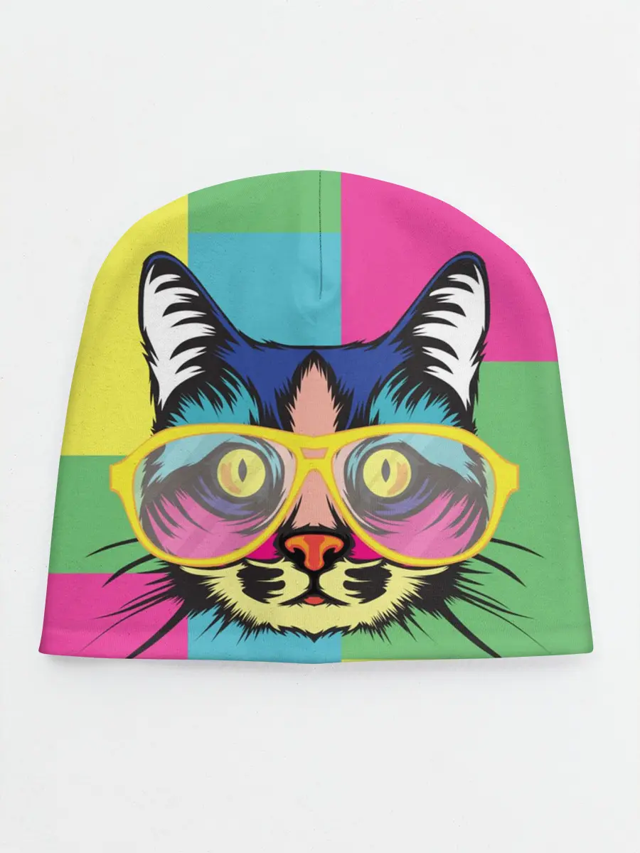Детская шапка / Яркий Кот
