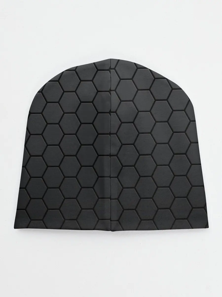 Детская шапка / Соты карбон