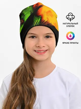 Детская шапка / Космос