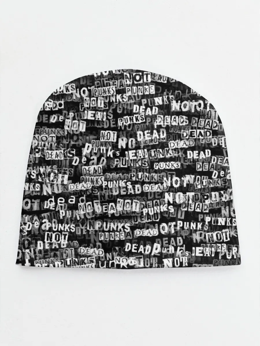 Детская шапка / Punks no dead