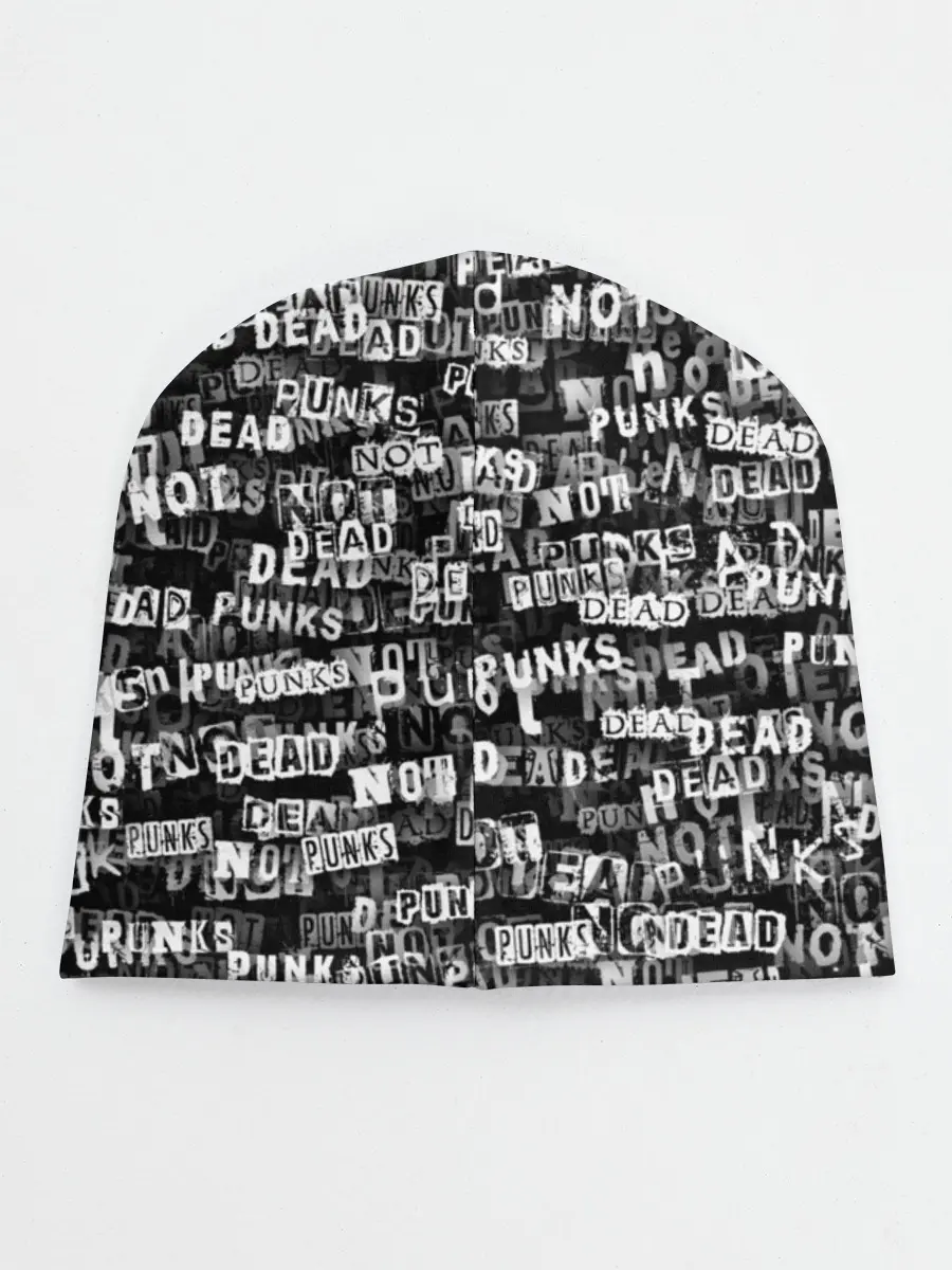 Детская шапка / Punks no dead