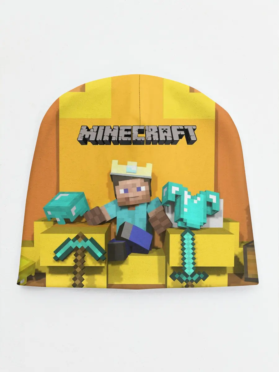 Детская шапка / Король майнкрафта 2