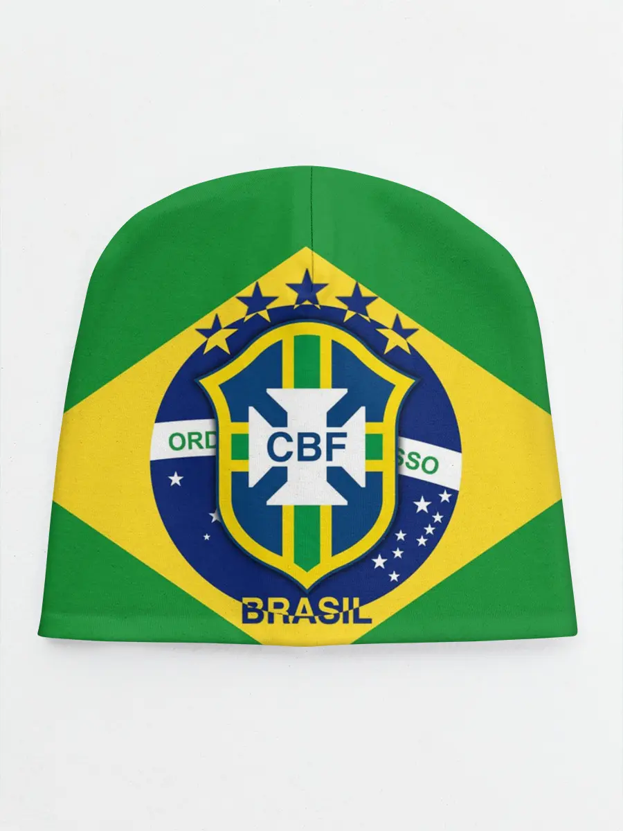 Детская шапка / Сборная Бразилии флаг