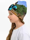 Детская шапка / Стив бросает ендерперл.