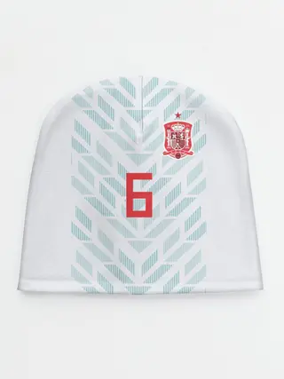 Детская шапка / Iniesta away WC 2018