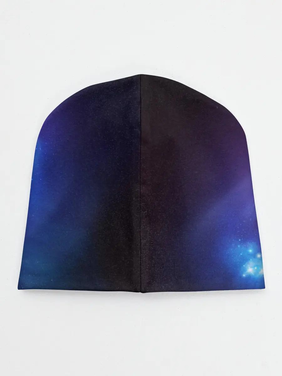 Детская шапка / Абстракция космоса