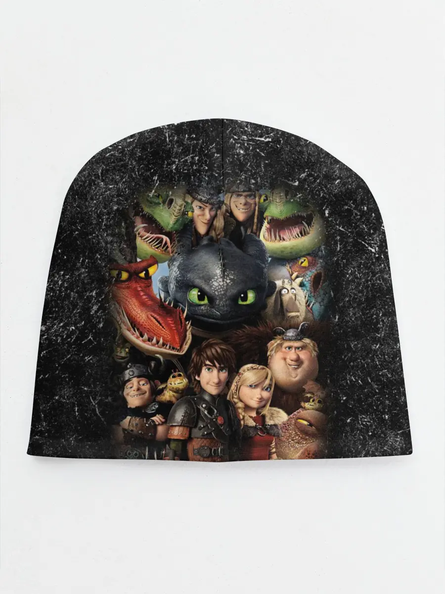 Детская шапка / Как приручить дракона