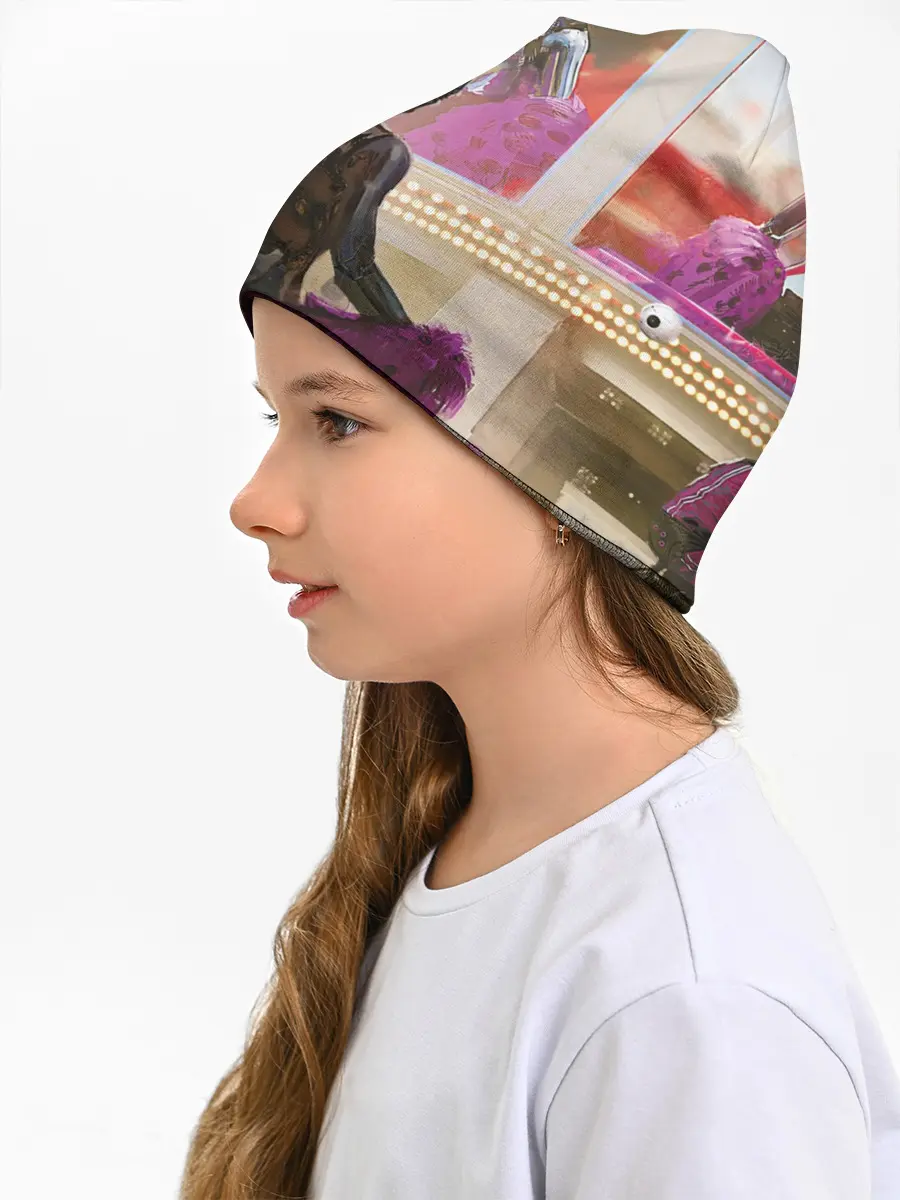 Детская шапка / Lady. Cyberpunk 2077