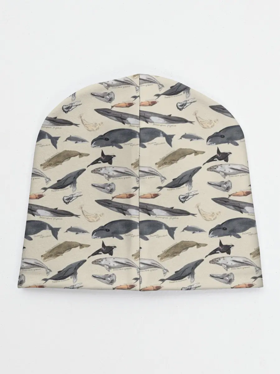 Детская шапка / Whales pattern