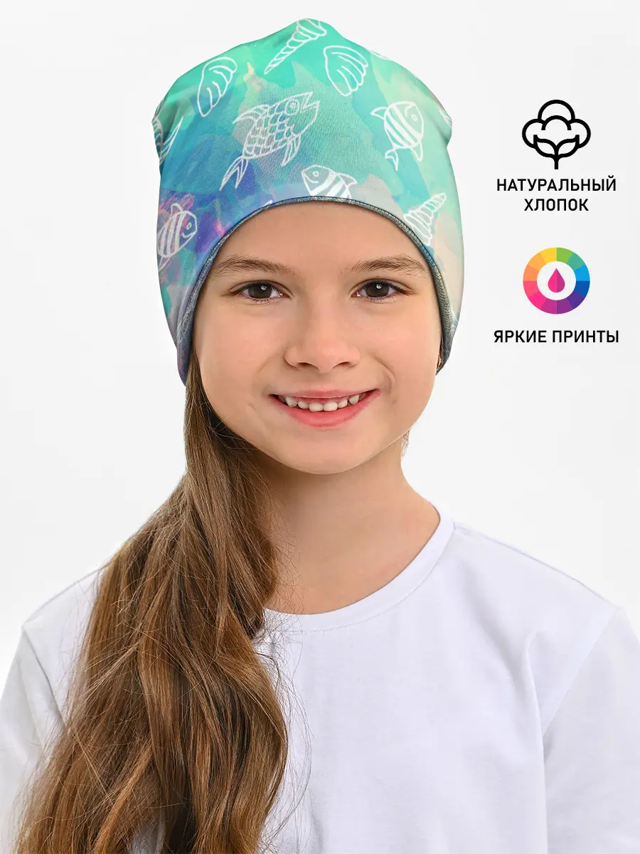 Детская шапка / Рыбы