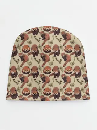 Детская шапка / Red panda