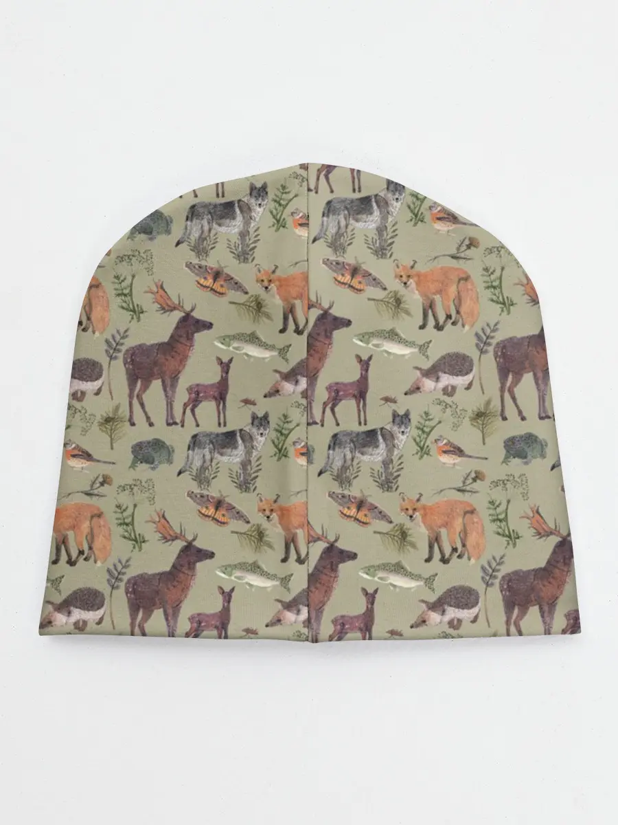 Детская шапка / Wild animals