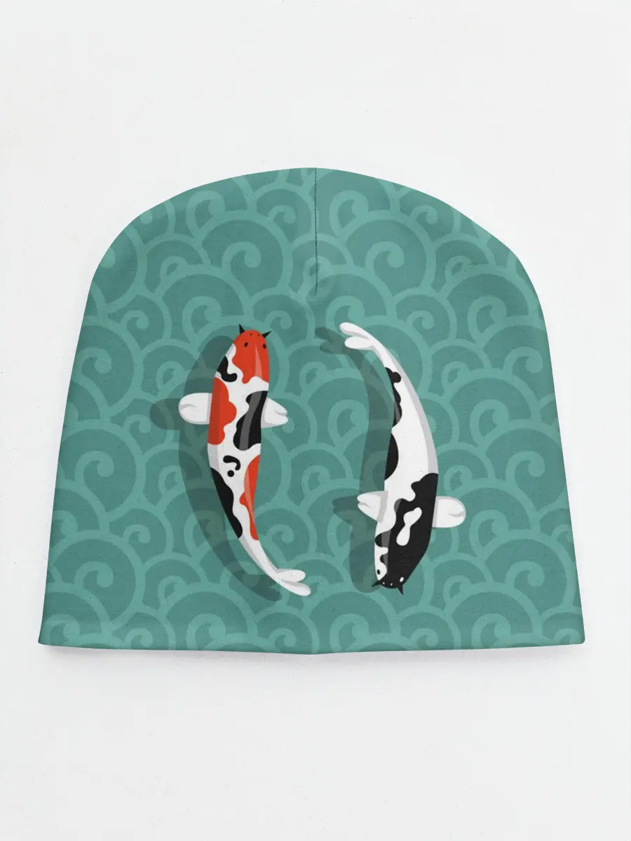 Детская шапка / Японские рыбки