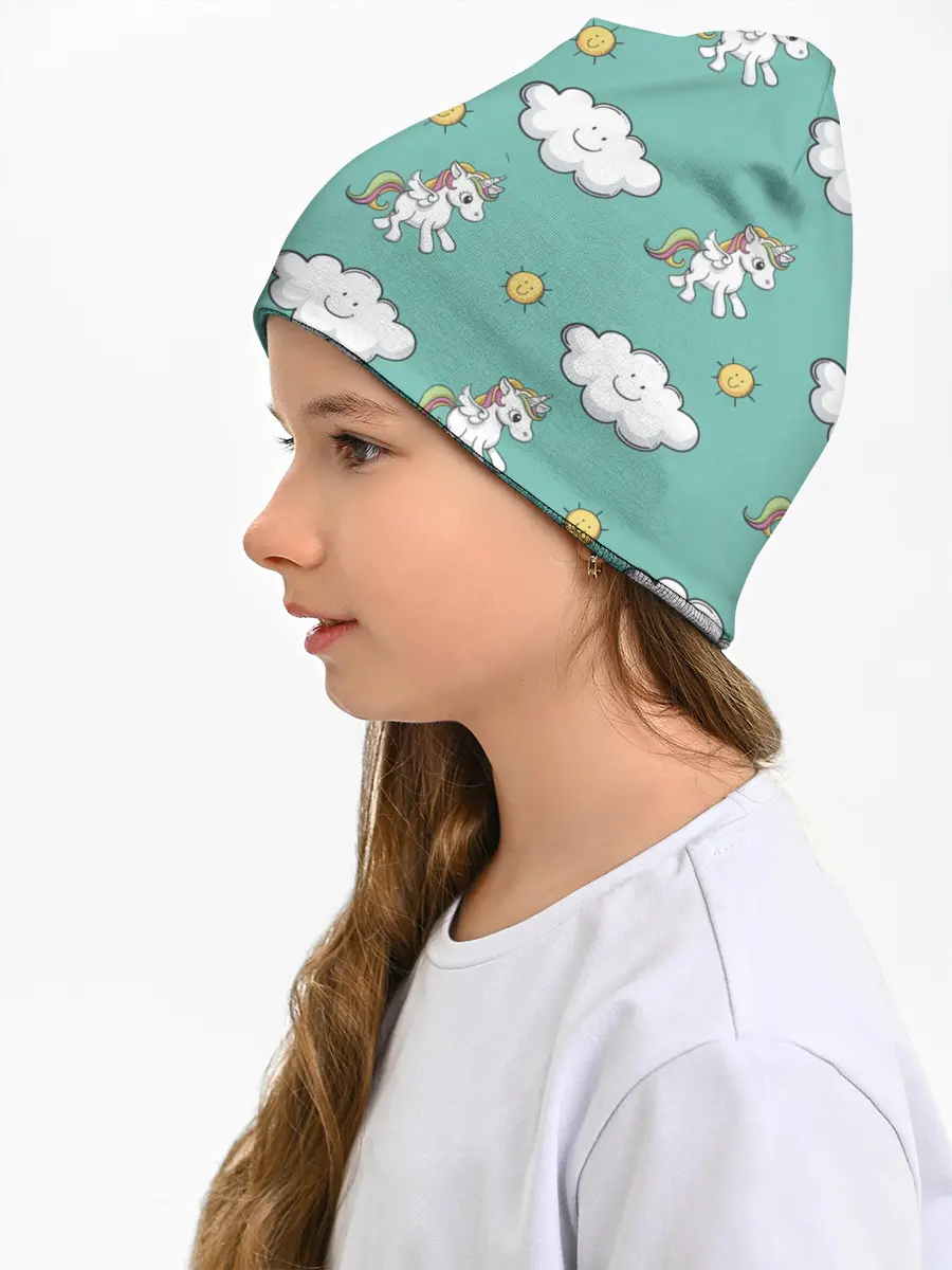 Детская шапка / Любовь к единорогам