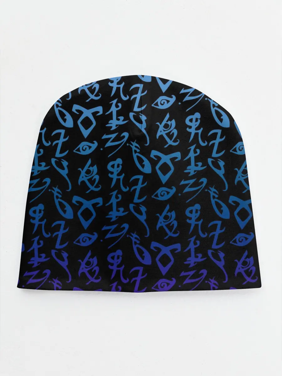 Детская шапка / Blue runes