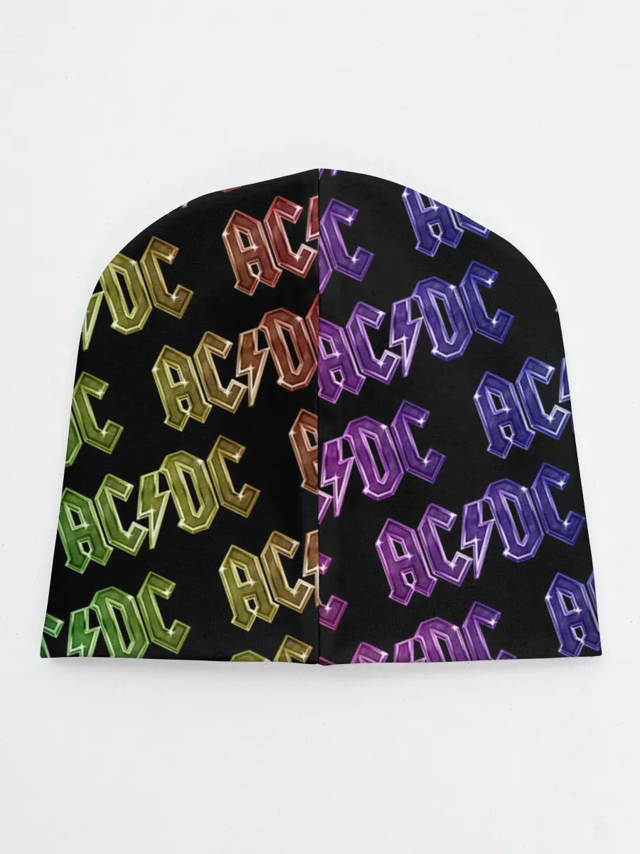 Детская шапка / AC DC. Паттерн Градиент