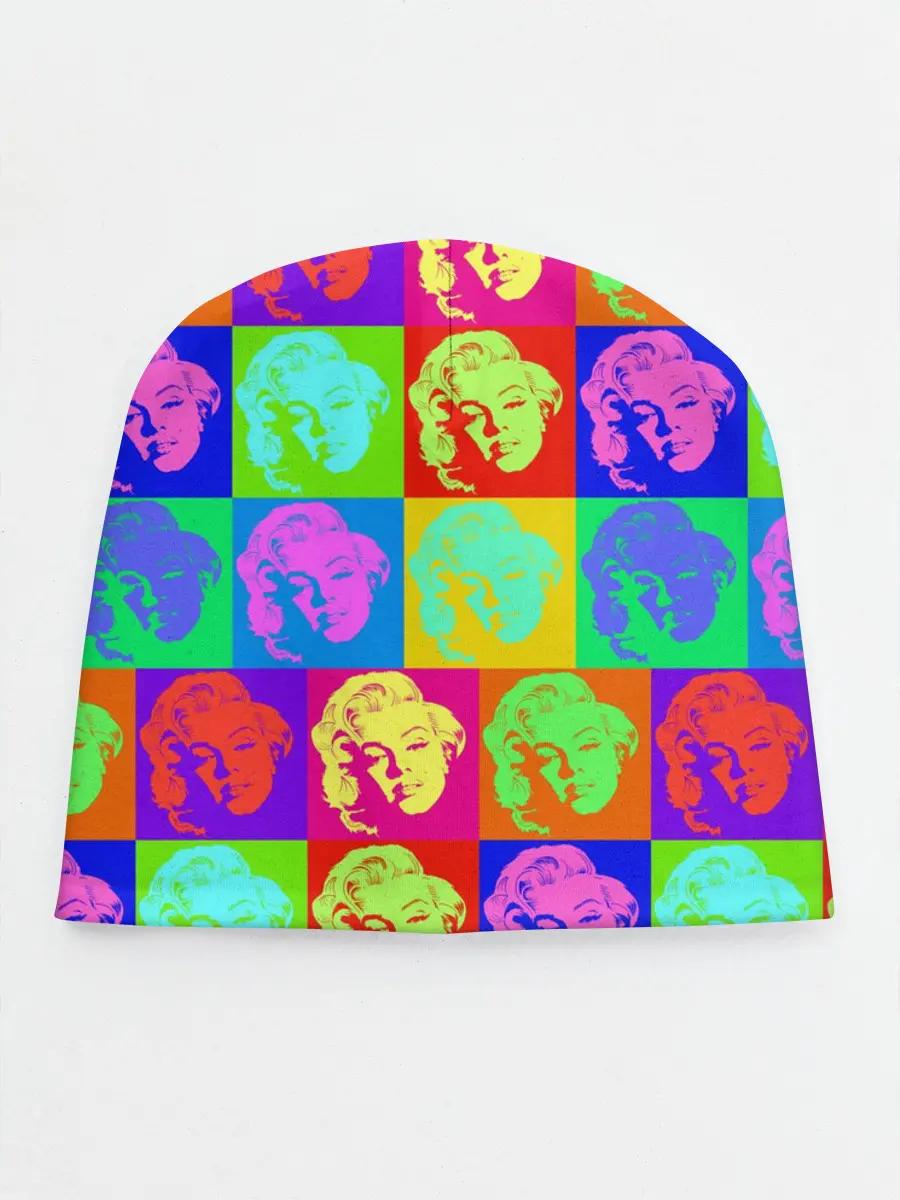 Детская шапка / pop-art Marilyn Monroe